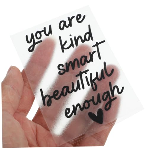 Stickers reflectantes con frases positivas para baño 2 pzas miniatura 4