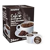 Café Escapes Hot Cocoa, Dark Chocolate, 24 Count