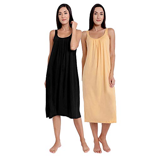 Image of TWGE Cotton Full Length Camisole for Women