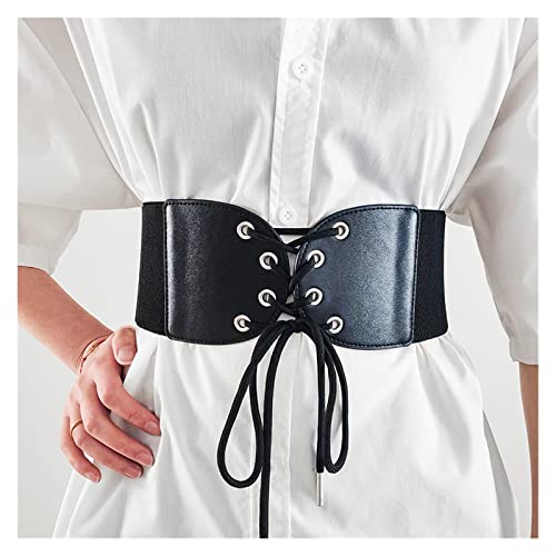 Women Wide Belt Fashion Leather Corset Belts For Women Female Body Elastic Waistband Dress Coat Cummerbunds2
