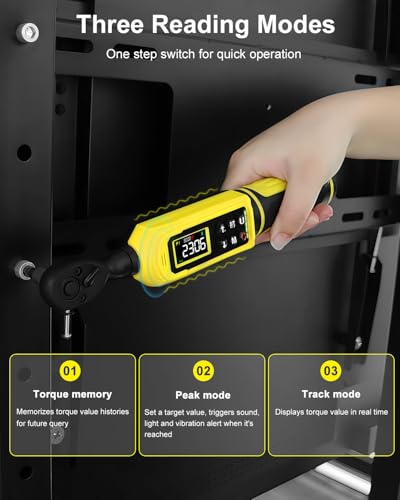 ATsafepro 1/4 Inch Digital Torque Wrench