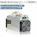 Antminer L3++ 580MH/S ASIC Litecoin Miner with 110-220V PSU Scrypt Doge LTC Miner Machine Asic Miner, LTC Mining & Dogecoin Miner ASIC Miner by META Space (Renew L3 580M)