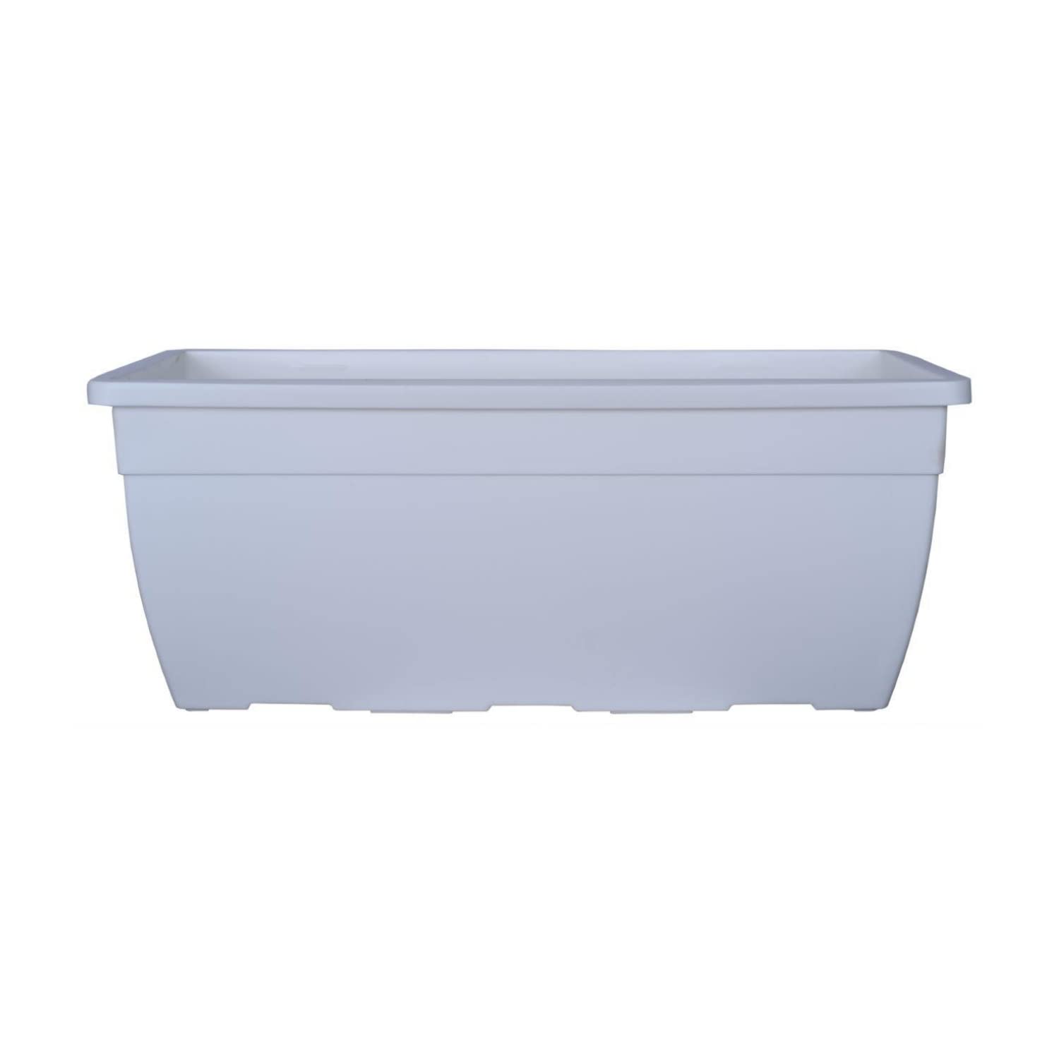 Hug A Plant | Reca 50cm Rectangle Window Planter | Pot for Home & Garden (50CM | 19 INCH, Pack of 1, White) (B0BF8TTVLR) Amazon Price History, Amazon Price Tracker