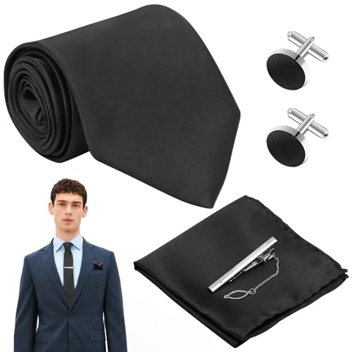 Herren Krawattenklammern Set - 6 Stylische Clips In Geschenkbox Für Elegante Outfits