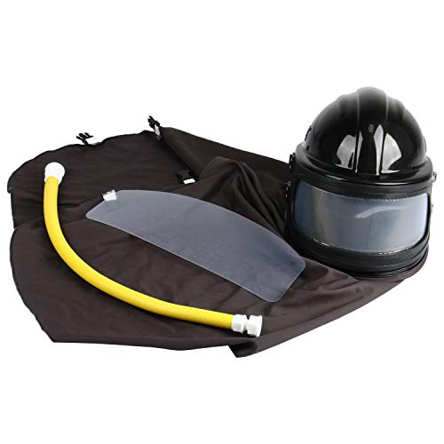 Capot de sablage de rechange pour casque à flux d'air