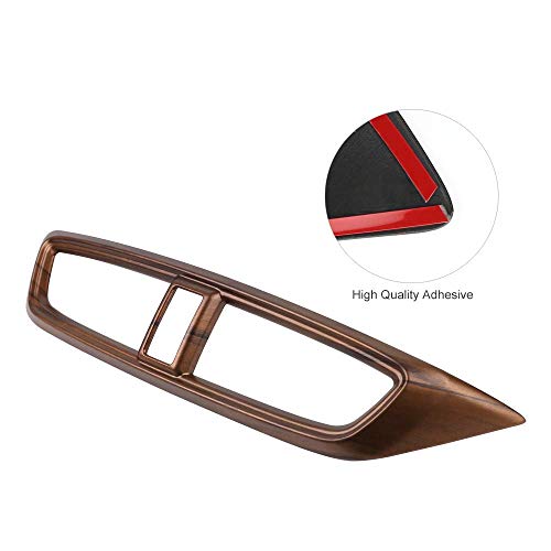 Thenice For Honda Crv Air Vent Trim Central Consoles Wind Outlet Panel Peach Wood Grain Dashboard Stickers For Cr-V 2022 2021 2020 2019 2018 2017 Lx, Ex, Ex-L, Touring, Hybrid #TOP3