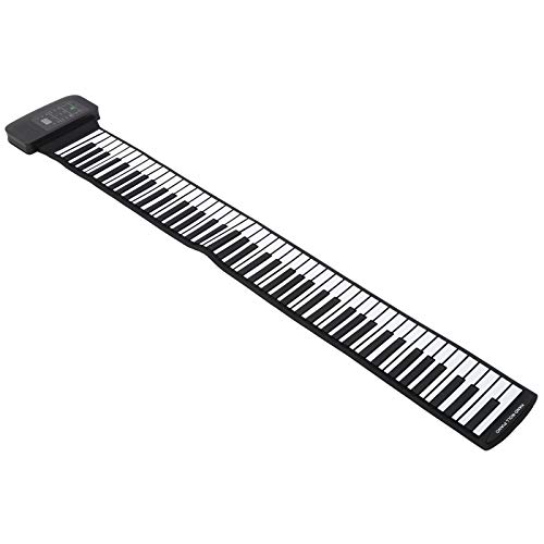 Clavier de Piano électrique Hand Roll Piano Roll Up Clavier de Piano léger pour les mélomanes pour les enfants(88 key English) - Les Beatles, Paul McCartney, John Lennon, RIngo Starr, George Harrison Clavier de Piano électrique Hand Roll Piano Roll Up Clavier de Piano léger pour les mélomanes pour les enfants(88 key English) – Image 5
