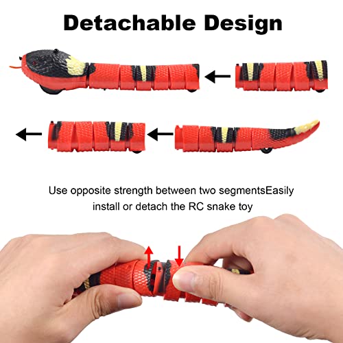 Pipihome Giocattolo del Serpente di Rilevamento