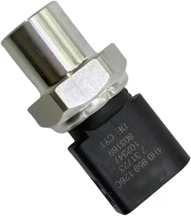 AC Sensor Compatible with A3 A4 A5 A6 A7 A8 Q5 Q7 R8 RS5 RS6 RS7 S3 S6 S7 4H0959126 4H0959126C A/C Air Conditioner Pressure Switch Sensor