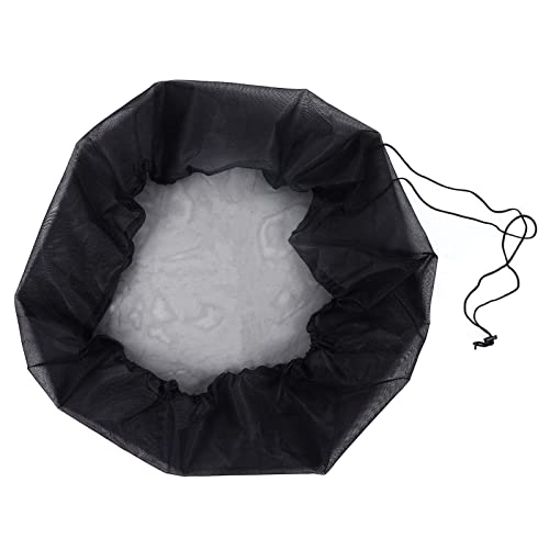 Acouto Coperturaura per Barile di Pioggia in Rete, Filtro Poliestere, Schermo Rete Secchio All'aperto Prevenire Detriti Foglie, Accessorio