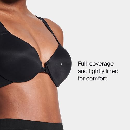 Image of SPANXsmooth Bra-Llelujah Lightly Lined Full Coverage - T-Shirt Bra - Front Closure - Smart Stretch Straps
