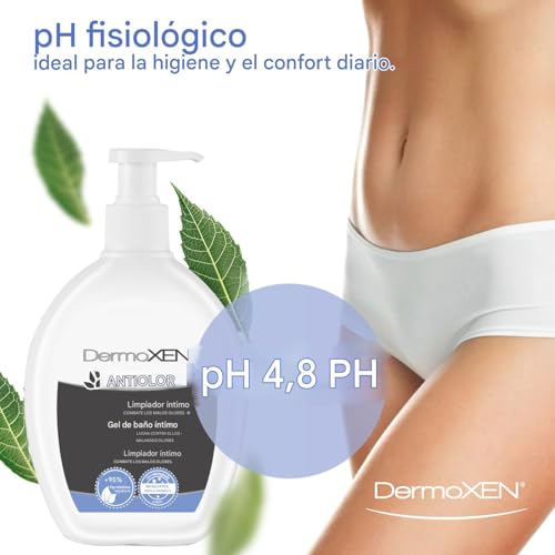 Dermoxen Jabón Íntimo Mujer, Antiolor contra Malos Olores Íntimos. Gel Intimo Mujer por Candidiasis, Incontinencia y Menstruación. Con Prebióticos y Melisa. 200 ml - imagen 7