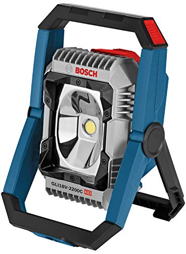 BOSCH GLI18V-2200CN 18V Lithium-Ion Bluetooth Connected 2,200 Lumens LED Floodlight (Bare Tool)