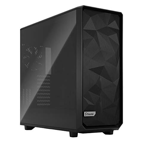 Fractal Design Meshify 2 XL Black ATX Flexible Light Tinted Tempered Glass Window Full Tower Computer Case Cover