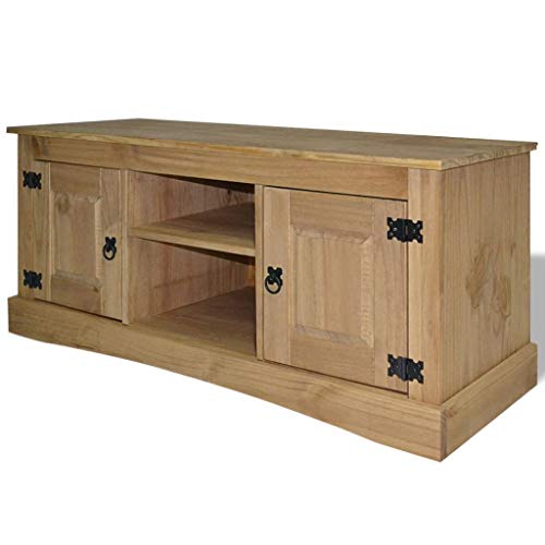 vidaXL Mueble para TV Corona Range Pino Mexicano 120x40x52 cm Mesita Televisor