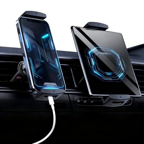 Support de Téléphone de Voiture, Support Ipad Voiture, Support Tablette Voiture Porte Tablette Voiture Phone Holder Car Support Voiture Compatible avec Samsung Galaxy...