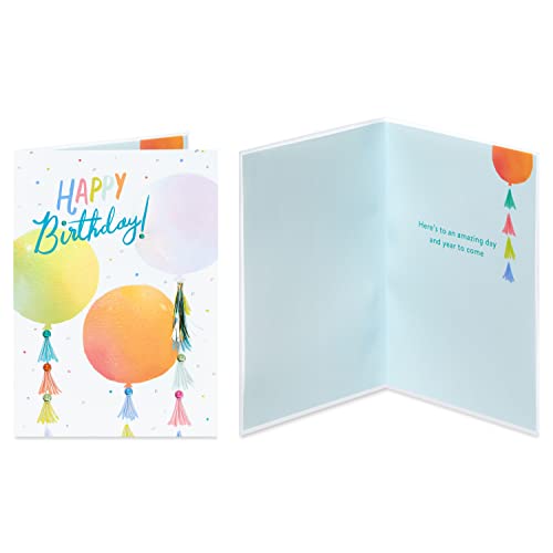 Image of Papyrus Deluxe Boxed Birthday Card Assortment, Bright Birthday (4-Count)