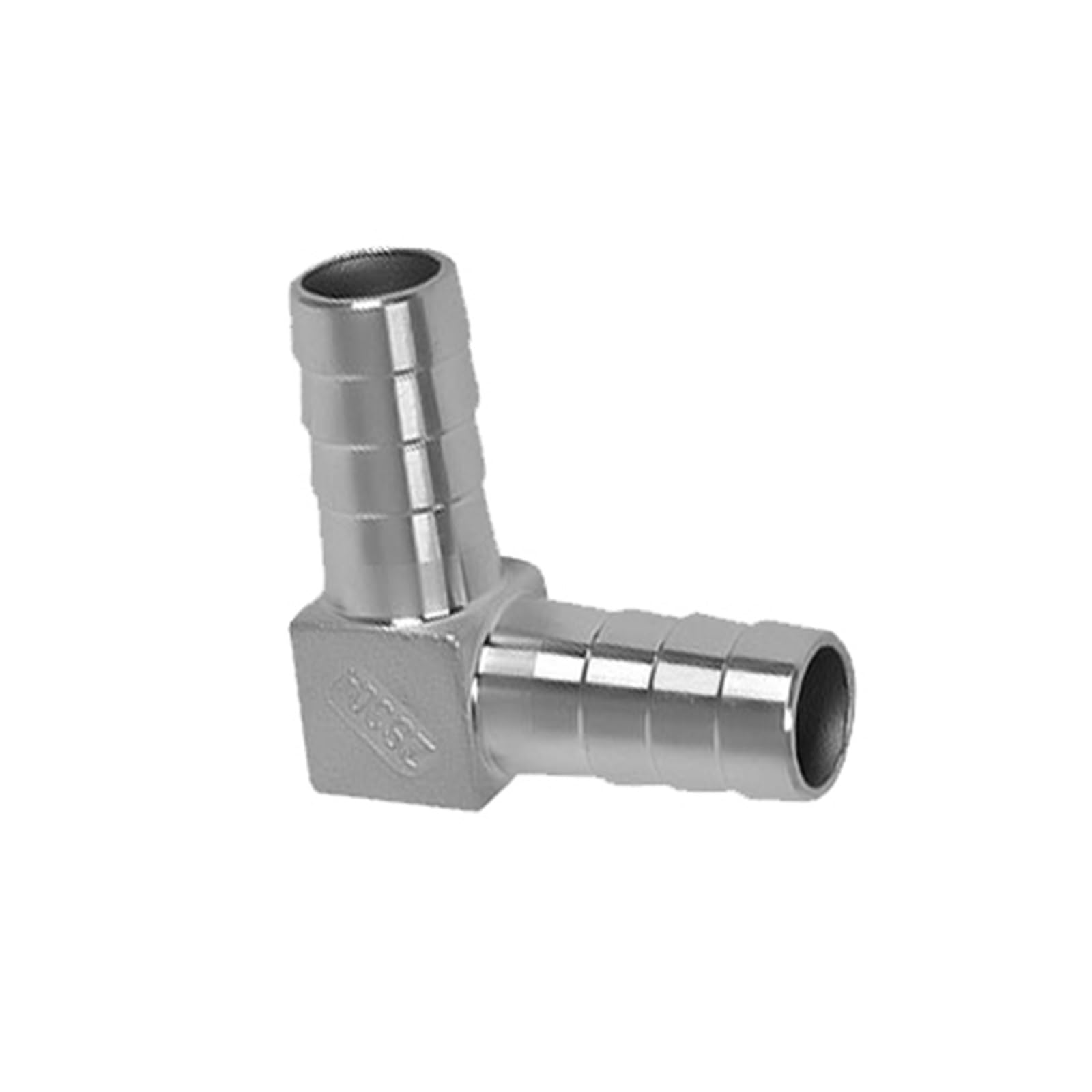 Tees de tubería, juntas roscadas, espiga for manguera acero inoxidable 304, conector ajuste rosca BSP, codo cruzado en T YL, varios tamaños(T-type,14mm)
