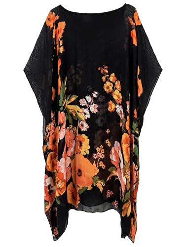 Breezy Lane Women's Beach Cover Up Swimsuit Coverups Kaftan for Bathing Suit Vacation Summer Resort Wear3