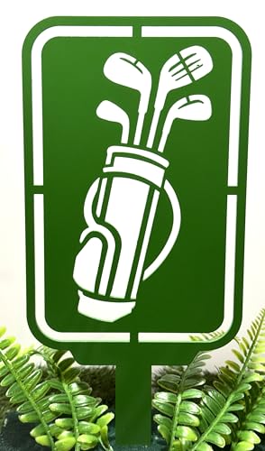 Golf Tee Marker-Golf Bag (36, Green)