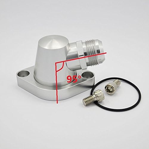 Billet Swivel Thermostat Housings Water NecK Chevy 95 Degree 16AN