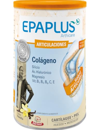 Colágeno Arthicare con Silicio y Ácido hialurónico | Articulaciones | sabor vainilla 328 gramos