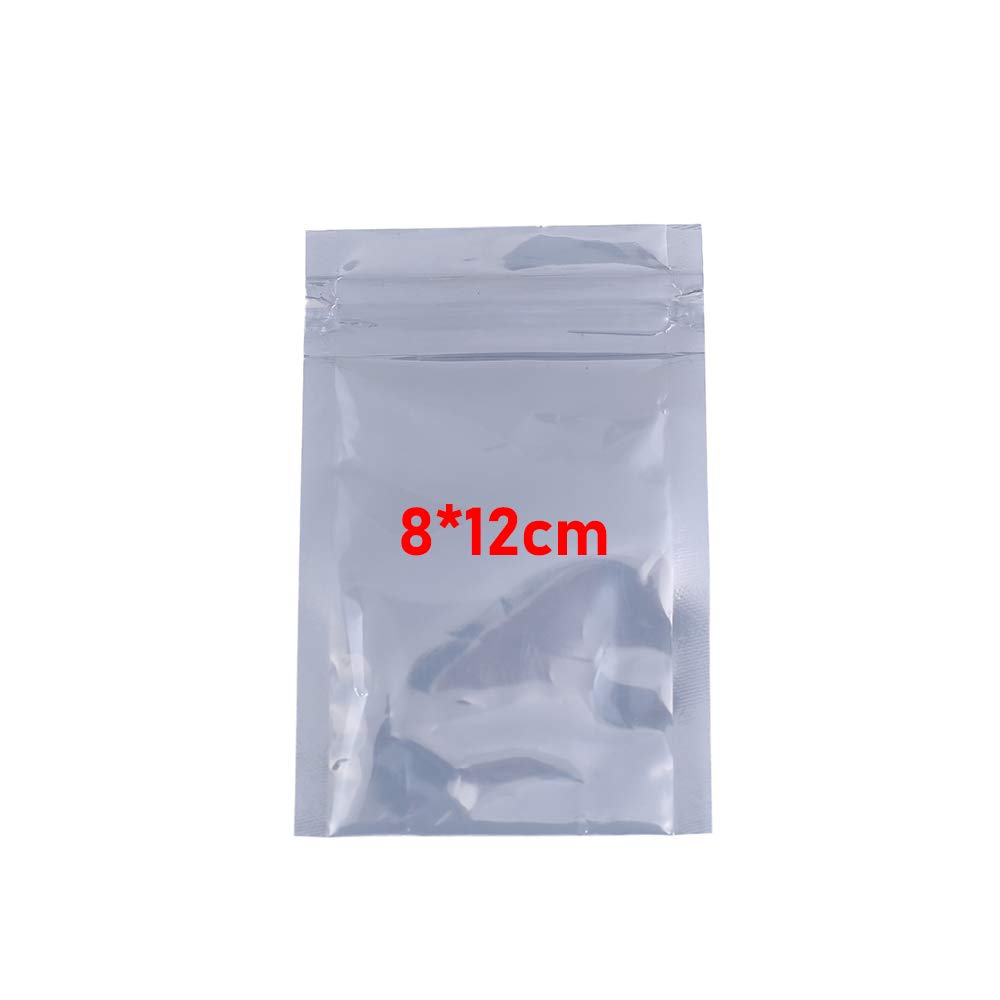 100 sacchetti antistatici in 5 misure ESD anti-statica, per dispositivi elettronici, 100 x 6 x 9 cm, 8 x 12 cm, 10 x 15 cm, 15 x 21 cm, 21 x 23 cm