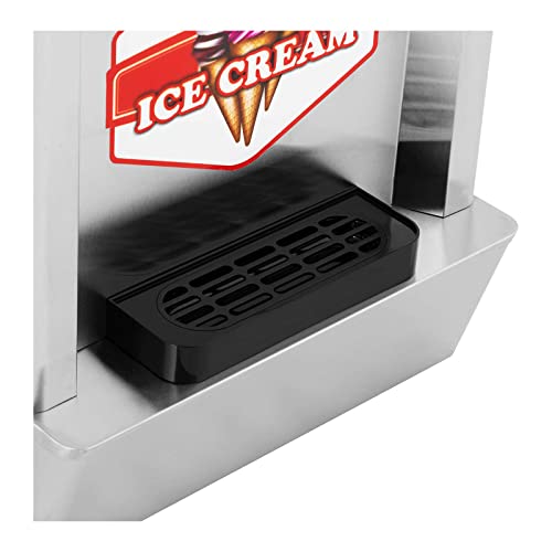 Royal Catering RCSI-18 Softeismaschine 1550 W 23 l/h 3 Geschmacksrichtungen Softeismaschine Gastro professionelle Softeismaschine – Bild 5