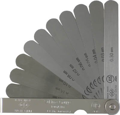 Amazon | DIA JIS規格すきまゲージ75A12 75A12 | ゲージ・コンパス