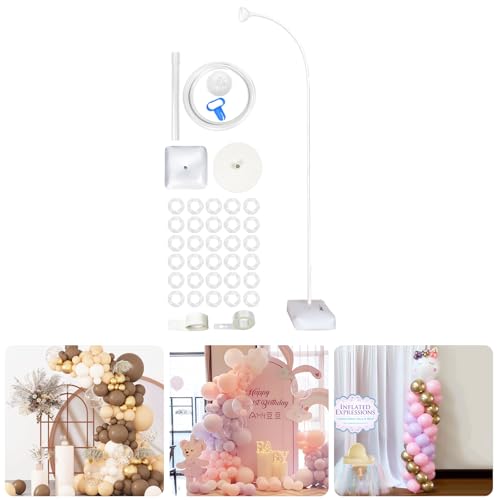 Design flessibile per una visualizzazione creativa: questo supporto flessibile per arco a mezzo palloncino si adatta facilmente a diversi temi di eventi. Personalizza come preferisci per matrimoni, compleanni, baby shower e altro ancora.