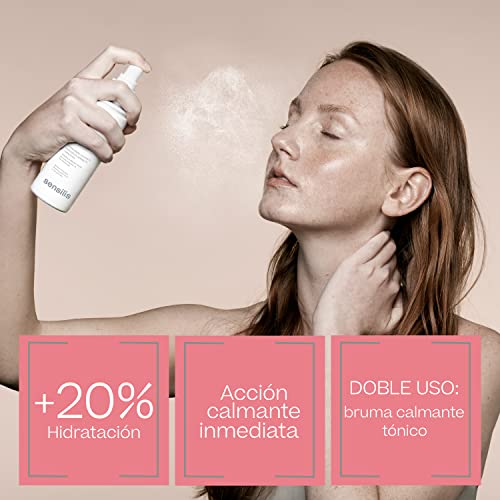 Sensilis - The Cool Rescue, Tónico Facial en Formato Bruma, Calma, Hidrata y Refresca, con Ácido Hialurónico, Betaína, Pantenol y Prebióticos, para Pieles Sensibles y Reactivas - 150 ml - imagen 4
