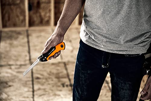 Fiskars Pro Scie pliante compacte, 2 lames de scie incluses