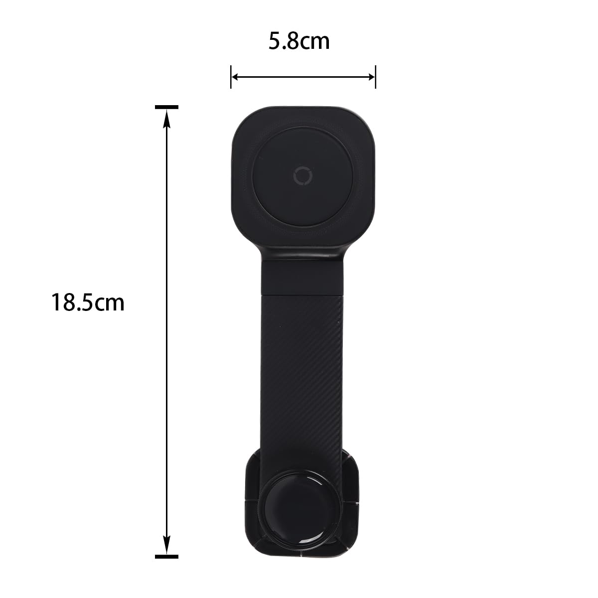 HUBa Soporte para teléfono de Coche, Soporte Ajustable de 360° para salpicaderos, Memoria de aleación Flexible