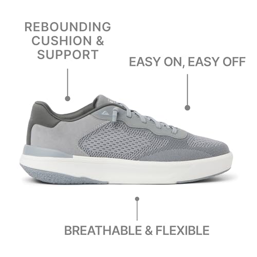 REEF Men's Shoreline Del Mar Shoe, Breathable Knit Upper, Lightweight & Flexible, Cushion Footbed, Elastic Laces2