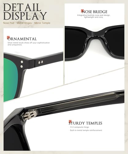 Image of ANYLUV Womens Sunglasses Polarized Sunglasses for Women, Trendy Woman Polarized Ultraviolet Protection Travel