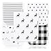 KiddyStar Baby Burp Cloths for Boys and Girls 5 Pack, Organic Cotton, Large 21"x10", Triple Layer, Thick, Soft and Absorbent Towels, Burping Rags for Newborns, Baby Shower Gift