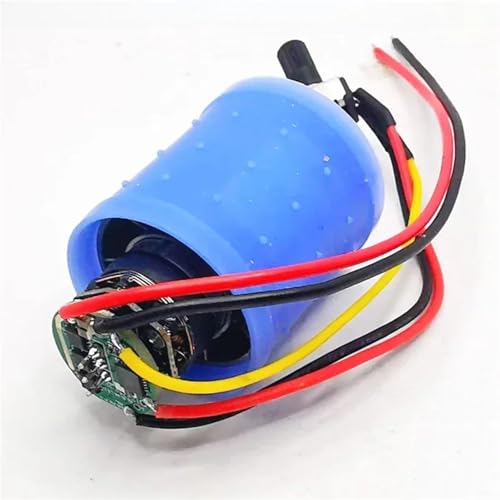 Motor Dc,Mini Motor Ventilador microconducto sin escobillas de 12 V CC, 24, 100 000 RPM, impulsor aluminio, secador pelo, motor ultraalta velocidad(24V)