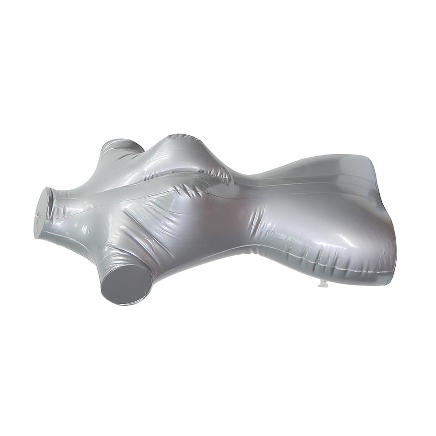 Mannequin Gonflable Demi-corps Femme - PVC, Hauteur 71 Cm, Pour Présentation Vêtements Ou Déco