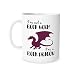 The Coffee Corner - I'm Not A Book Worm, I'm A Book Dragon - 11 Ounce White Ceramic Coffee or Tea Mug - Bookish, Mug for book Lover, Gift for Reader, Literary gifts