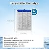 Casuenia 16 Pack Large Filter Cartridges for Tetra Whisper Bio-Bag Filters, Aquarium Replacement Filter Cartridges for Whisper 20i/40i, IQ20/30/45/60, PF20/30/40/60 and Repto Filter #1