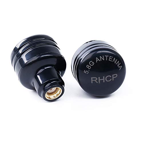 Nidici Rhcp Stubby 5.8Ghz 5Dbi Antenna For Fpv Transmitter Tx Fatshark Goggles Rc Models Toy (Rp-Sma, Black) #TOP4