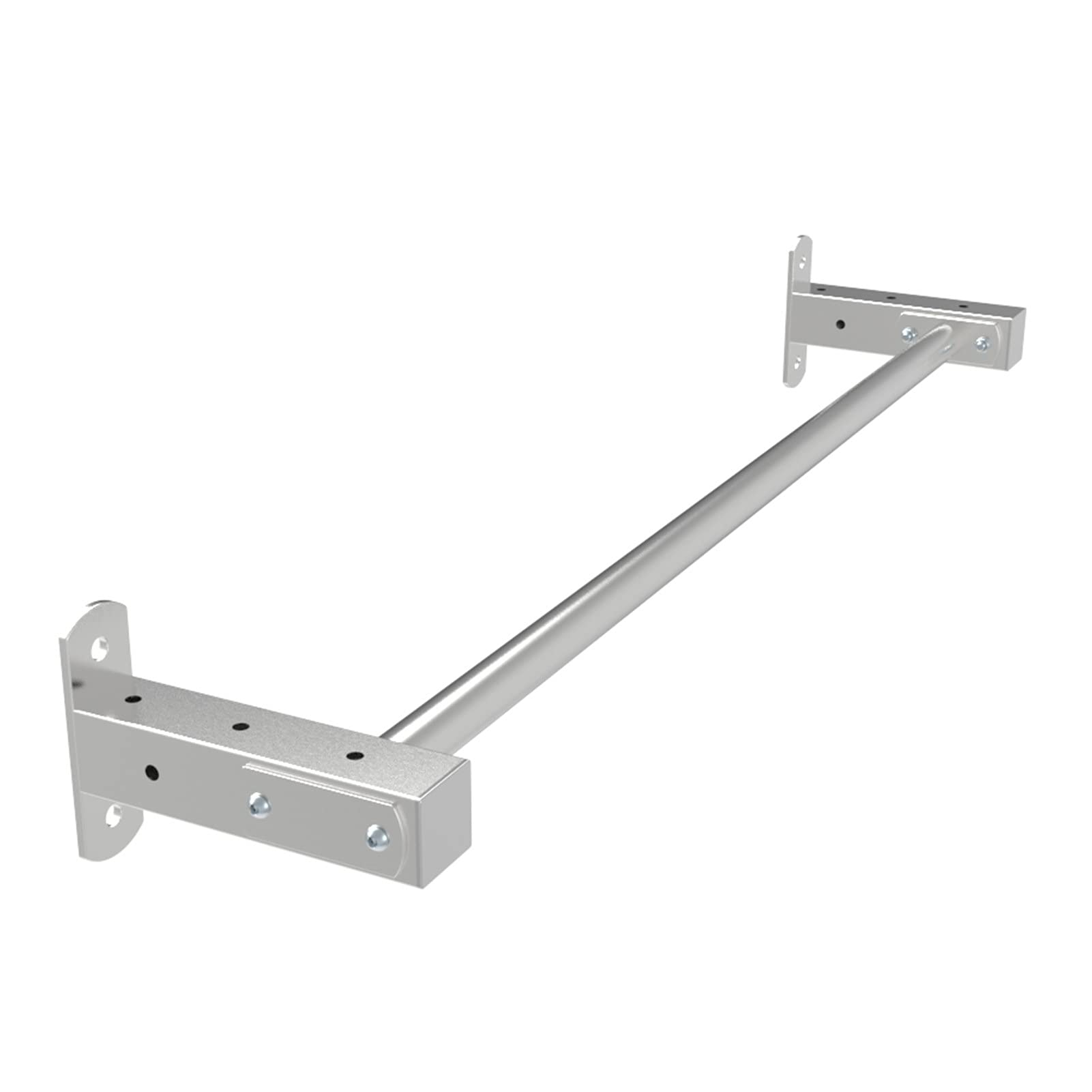 QUSYZD Pull Up Bars Wall-Mounted Steel Chin Up Bar, Home Gym Arm Strength Training Horizontal Bar, Safe Load 300kg,119cm