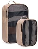 THULE Kleidersack Packing Cube Set Gentle Beige hellbraun