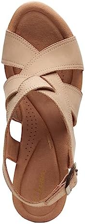 Clarks Elleri Rae Nougat Nubuck 8 B (M) | Image 6
