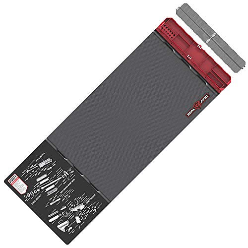Real Avid Master Armorerâ€™s Mat | Mega Gun Cleaning Mat or Maintenance Gun Mat | Ultra Organized Work Bench Mat and Project Work Mat | Oversized Gripping Neoprene Mat is a Perfect Rifle Cleaning Mat