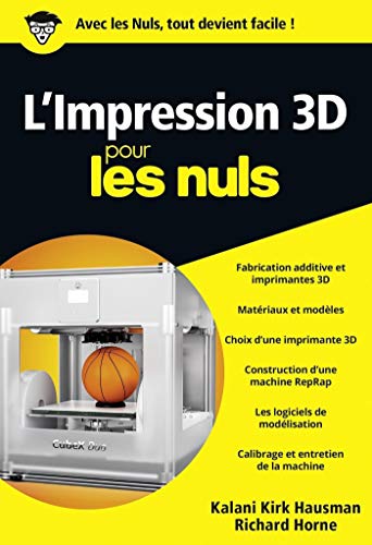 livre L'impression 3D Poche Pour les Nuls
