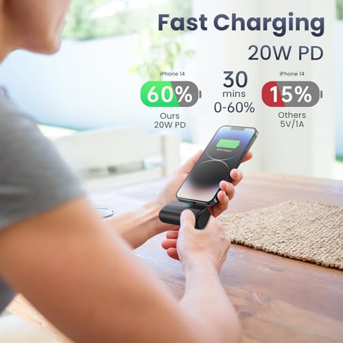 Feob-Mini-Power-Bank-para-iPhone-5200mAh-20W-PD-Cargador-Portatil-Ultra-Compacto-Bateria-Externa-Powerbank-con-Pantalla-Digital-Compatible-con-iPhone-1414-Pro-Max13-Pro131211XRXS876s-y-Mas