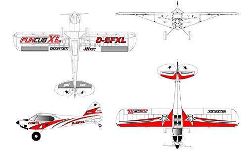 Preisvergleich Produktbild 224446 - Multiplex Dekorbogen FunCub XL