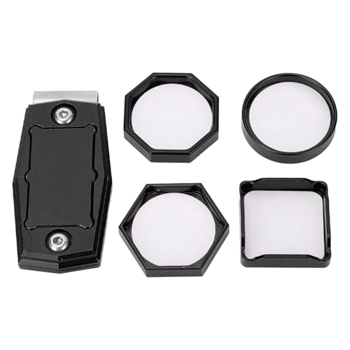 SPYMINNPOO Magnetischer Billard-Kreide Halter Premium-Aluminium GEH?use mit Clip, Kompaktes und Leichtes Zubeh?r-Kit f¨¹r Sechseckige Achteckige (Black) – Bild 4