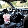 Pink Mini Dried Flowers Bouquet for Car Air Vent Clips,Car Air Fresheners Interior Accessories,Car Air Outlet Perfume Decoration,Car Accessories,Air Freshener #4